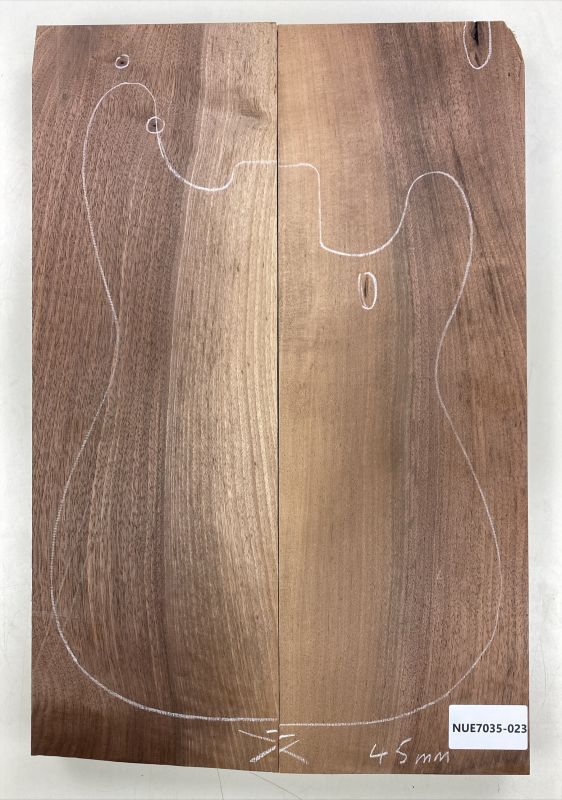 Body European Walnut A, Unique-Piece #023